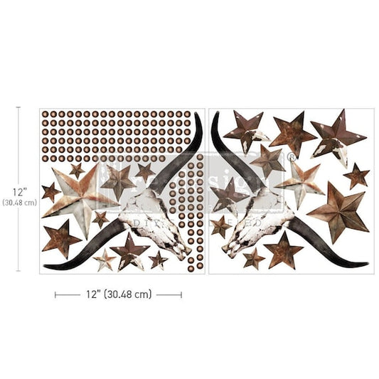 Transfer 12x12 - Wild West Whispers