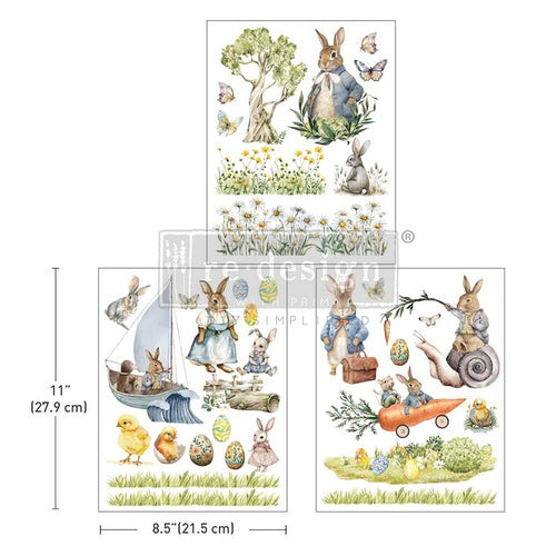 Transfer Middy 8.5x11 - Bunny Trails