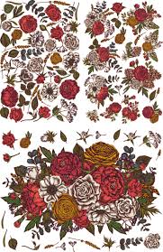 Transfer 24x37.2 - Timeless Petals