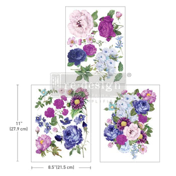 Transfer 8.5x11 - Opulent Florals
