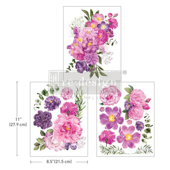 Transfer 8.5x11 - Purple Blossom