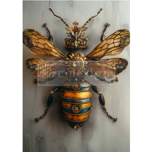 Gearspring Honeybee Fiber Paper - 23.4 x 33.1