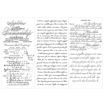 Transfer 6x12 - Vintage Script Mastery