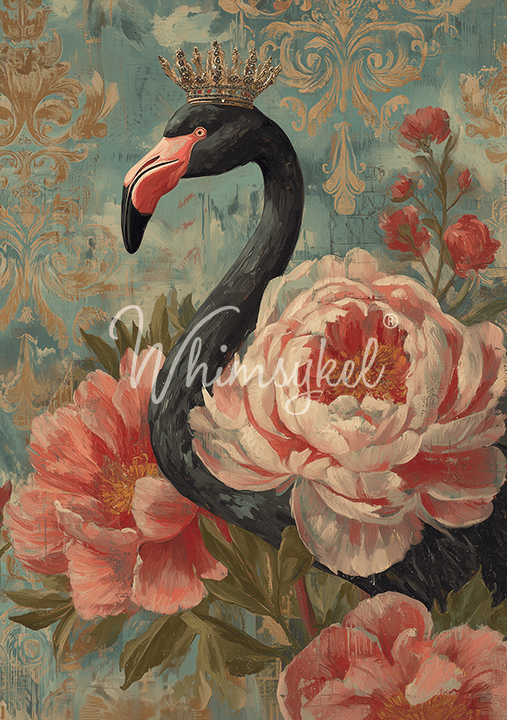Whimsykel Decoupage Paper 21x29 - Blackwater Belle