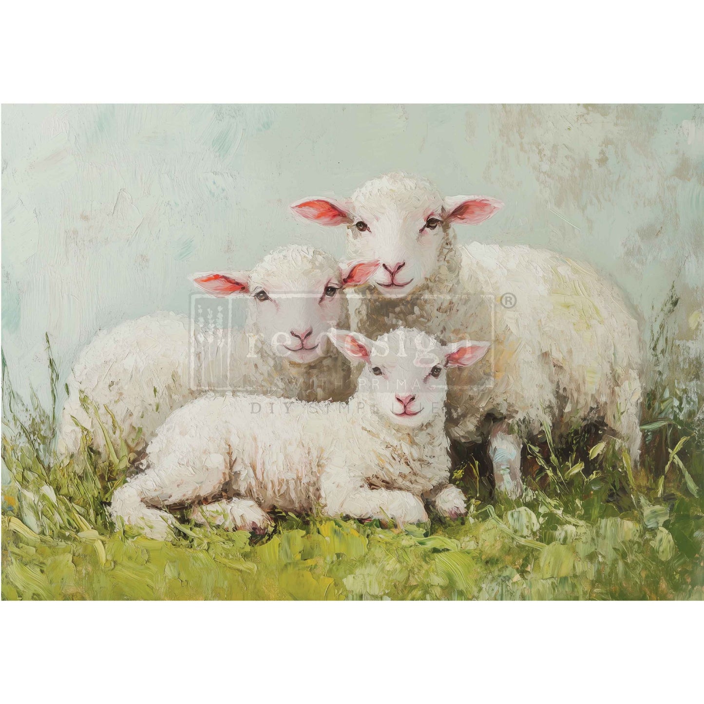 Lambs of Serenity Fiber Paper