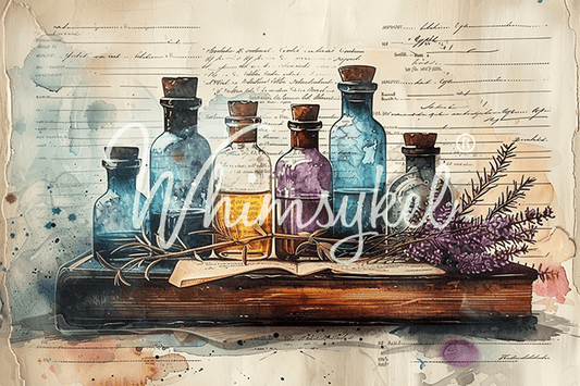 Whimsykel Transfer 29 x 21 - Apothecary