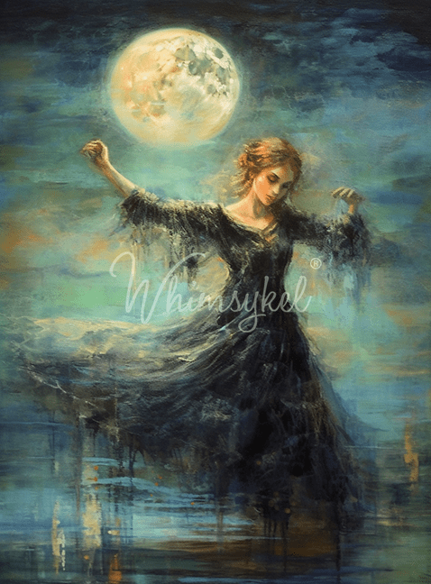 Whimsykel Transfer 29 x 21 - Moonbeam Rhapsody