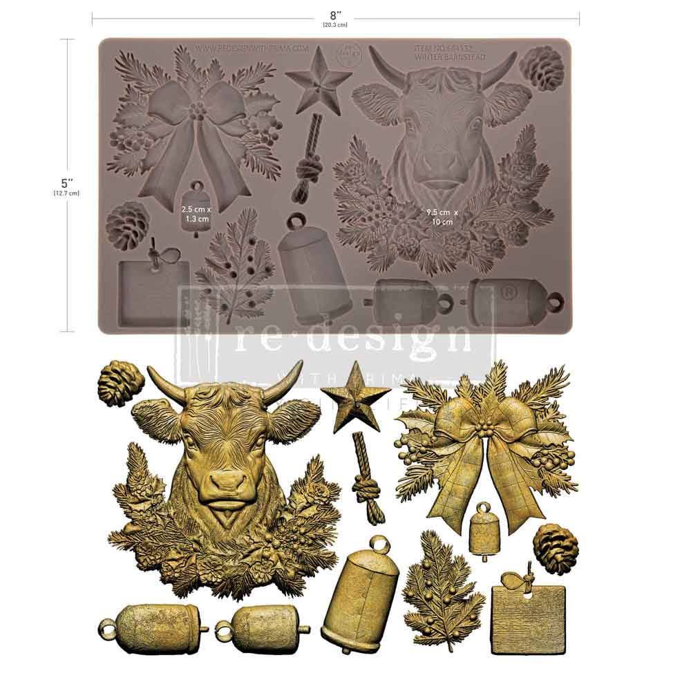 ReDesign with Prima Mould - Winter Barnstead