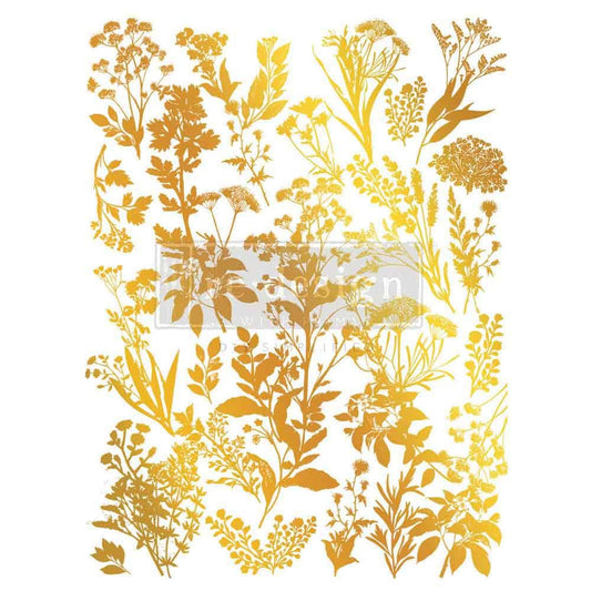 Transfer 18x24 - Foil - Luxe Foliage