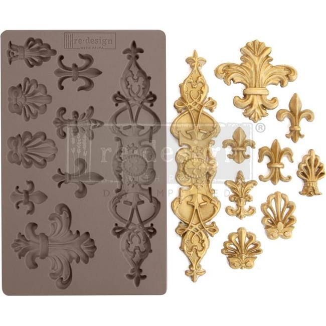 ReDesign with Prima Mould - Fleur De Lis