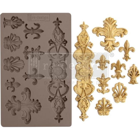 ReDesign with Prima Mould - Fleur De Lis
