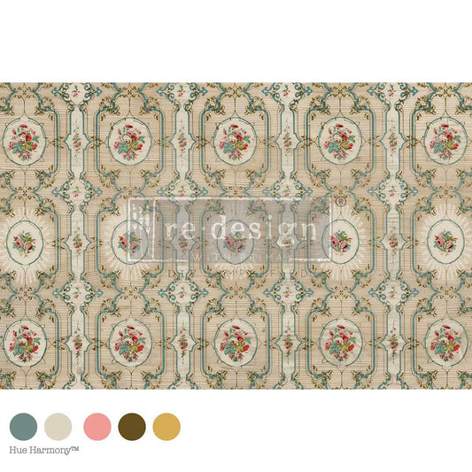 The Medallion Meadow Fiber Paper 19.5" x 30"