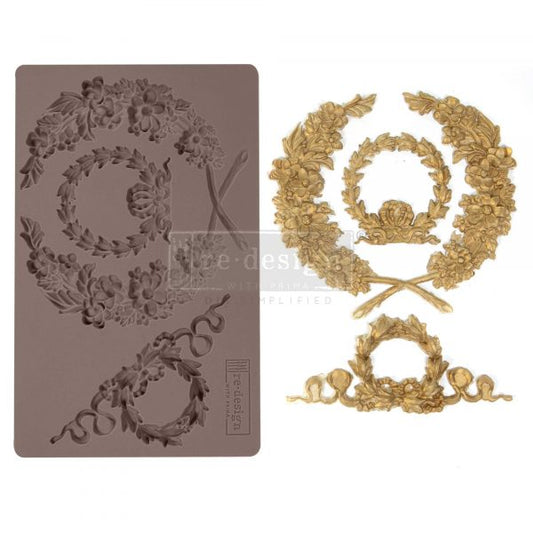 ReDesign with Prima Mould - Laurel Wreath