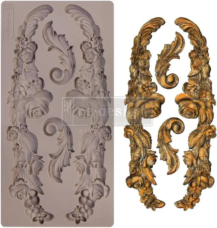 ReDesign with Prima Mould - Delicate Floral Strands