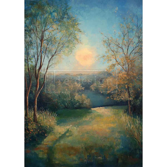 Cozy Countryside Fiber Paper