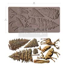 ReDesign with Prima Mould - Evergreen Christmas Magic