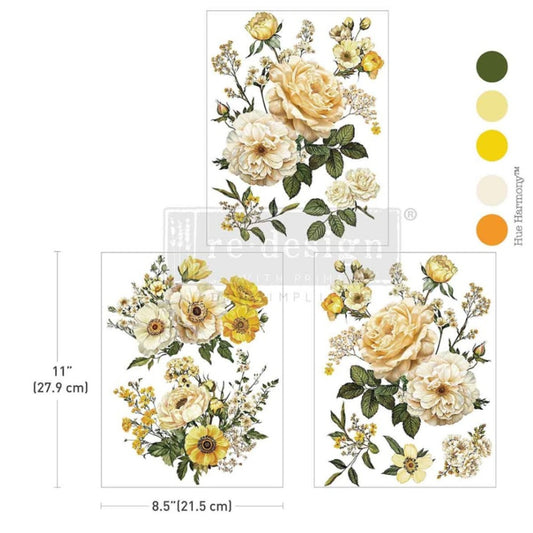 Transfer 8.5x11 - Yellow Bliss