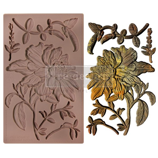 ReDesign with Prima Mould - Cerulean Blooms