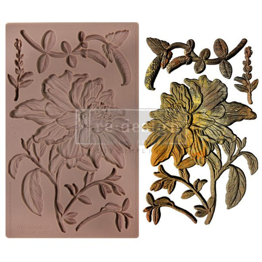 ReDesign with Prima Mould - Cerulean Blooms