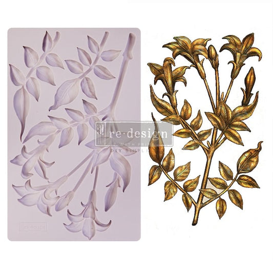 ReDesign with Prima Mould - Lily Flowers