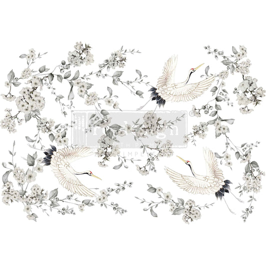 Transfer 24x35 - Silver Wings