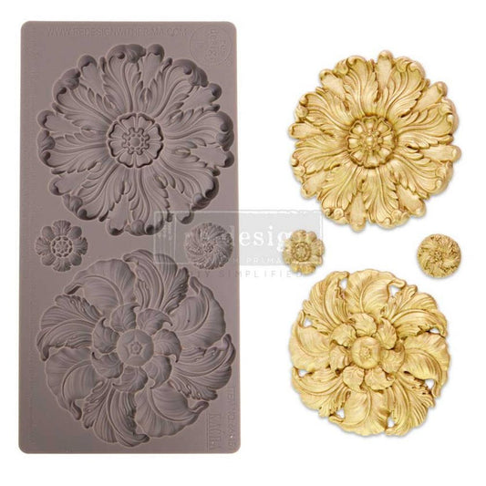 ReDesign with Prima Mould - Engraved Medallions