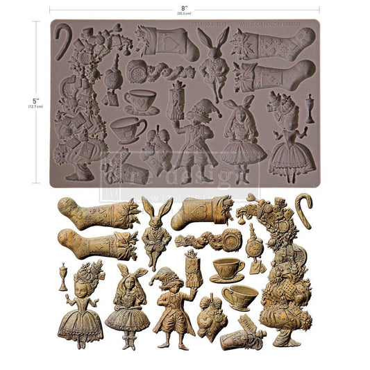 ReDesign with Prima Mould - Santa's Holiday Cheer