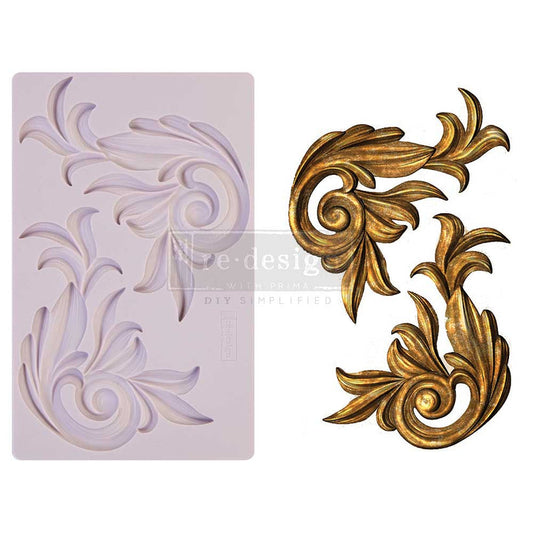 ReDesign with Prima Mould - Antique Scrolls