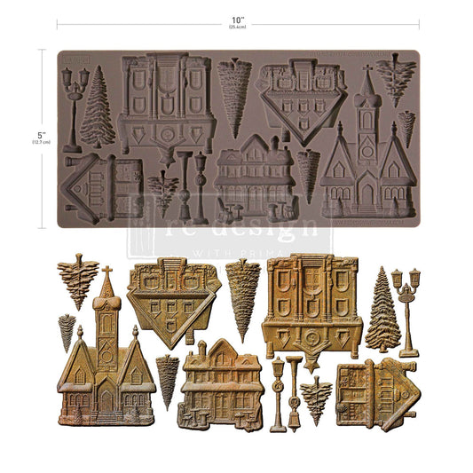 ReDesign with Prima Mould - Christmas Village