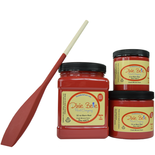 Dixie Belle Chalk Mineral Paint - Barn Red
