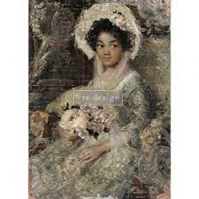Beautiful Portrait - ReDesign Rice Paper 23.4"x33.1"