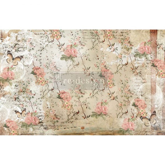 Botanical Imprint Tissue Paper