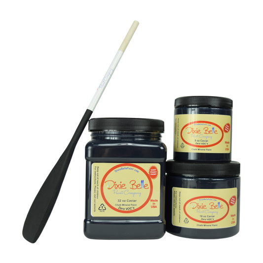 Dixie Belle Chalk Mineral Paint - Caviar
