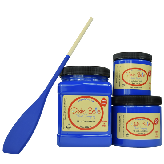 Dixie Belle Chalk Mineral Paint - Cobalt Blue