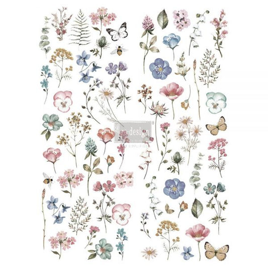 Transfer 22x30 - Delicate Fleur