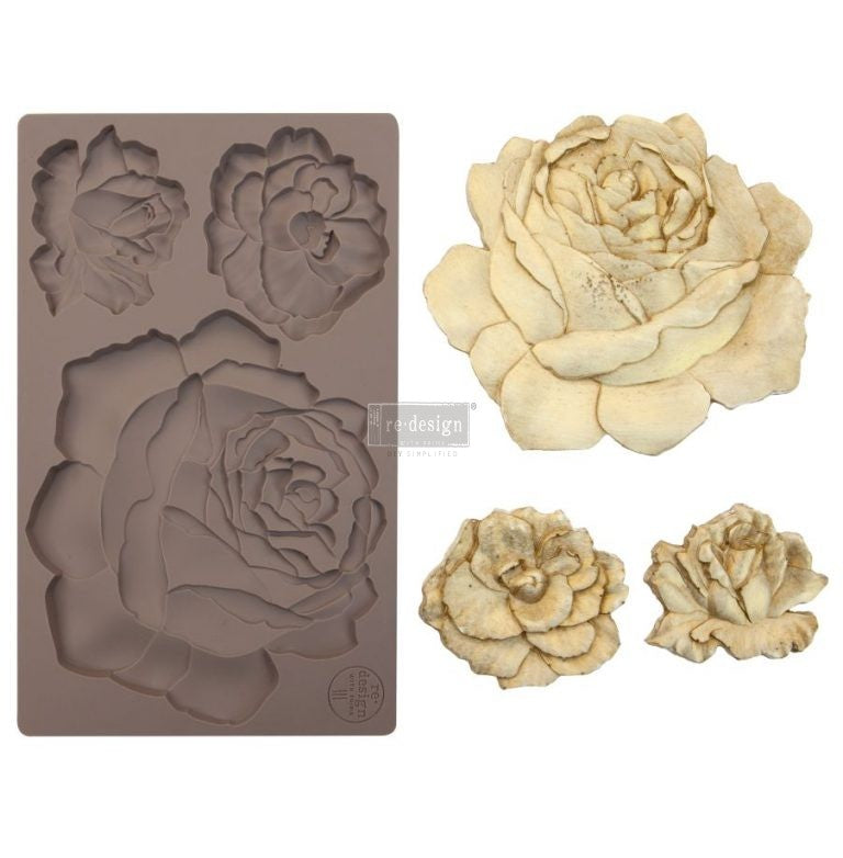 ReDesign with Prima Mould - Etruscan Rose