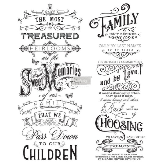 Transfer 22x27 - Family Heirlooms
