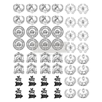 ReDesign with Prima Knob Transfers - Farm Fresh Market