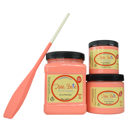 Dixie Belle Chalk Mineral Paint - Flamingo