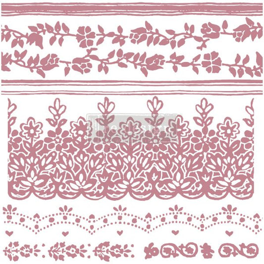 Floral Borders Stamp