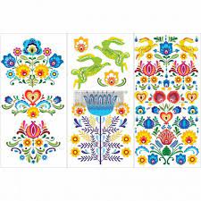 Transfer 6x12 - Floral Polish