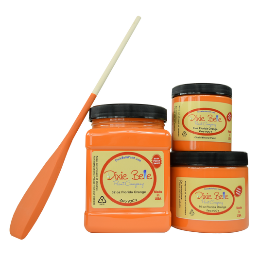 Dixie Belle Chalk Mineral Paint - Florida Orange