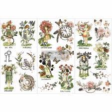Transfer 6x12 - Flower Children