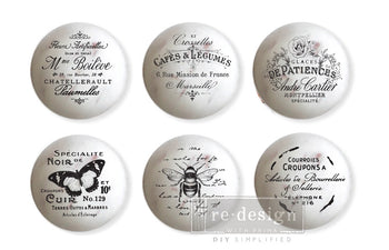ReDesign with Prima Knob Transfers - French Maison