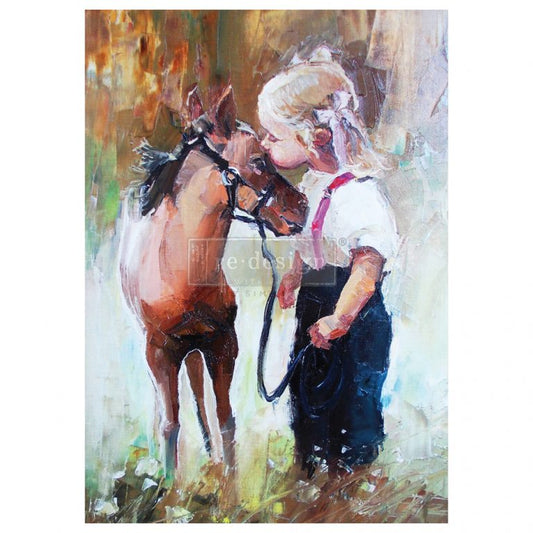 Gentle Friends - ReDesign Rice Paper 23.4x33.1