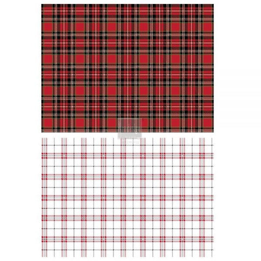 Transfer 23x33 - Gingham Red