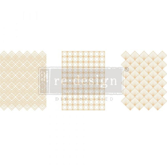 Transfer 8.5x11 - Golden Art Deco