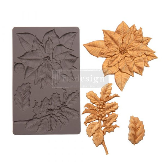 ReDesign with Prima Mould - Perfect Poinsettia