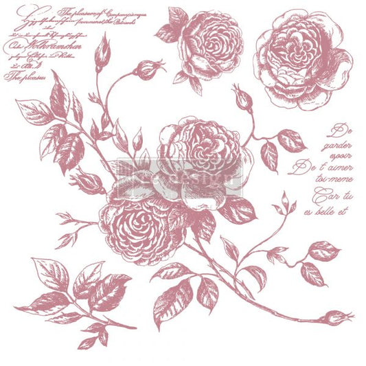 Romance Roses Stamp