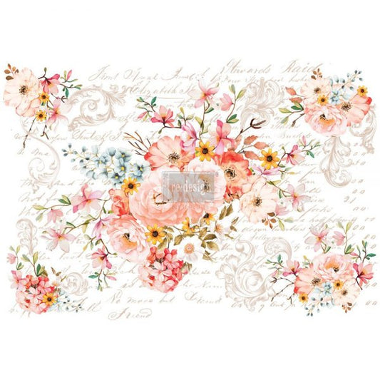 Transfer 44x30 - Rose Celebration